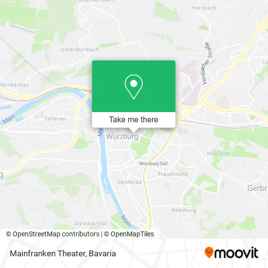 Карта Mainfranken Theater