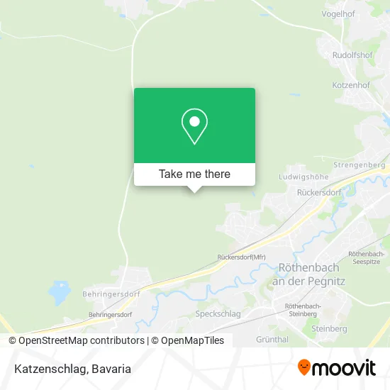 Карта Katzenschlag