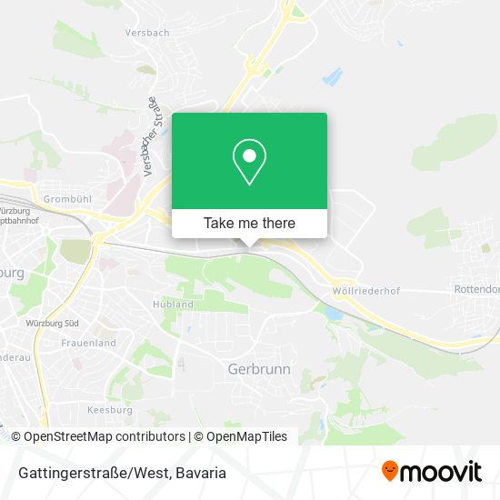 Gattingerstraße/West map