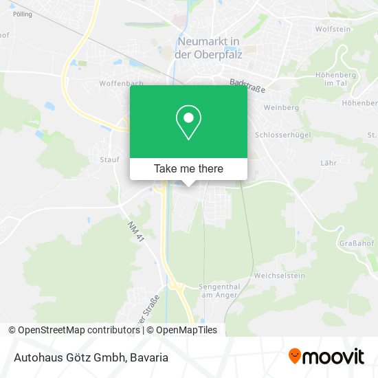 Autohaus Götz Gmbh map
