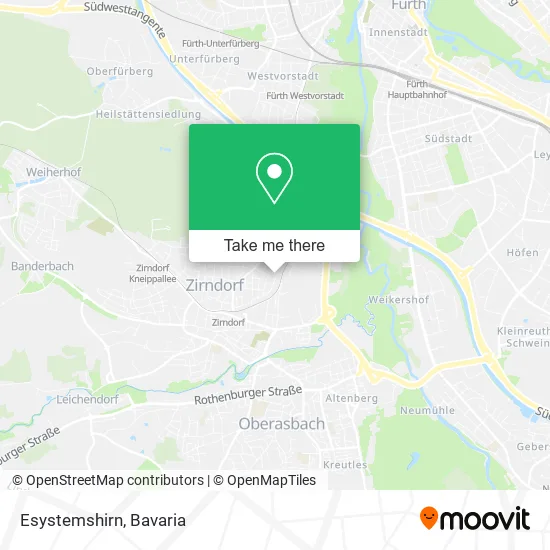Карта Esystemshirn