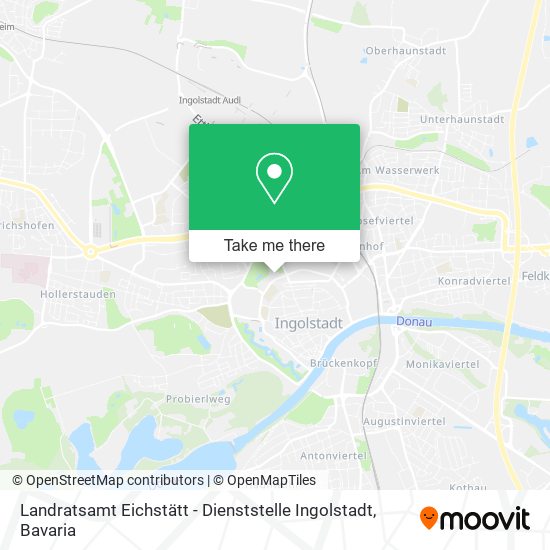 Landratsamt Eichstätt - Dienststelle Ingolstadt map