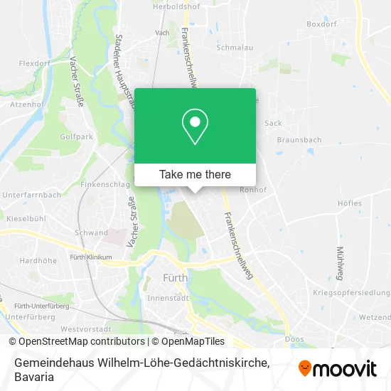 Gemeindehaus Wilhelm-Löhe-Gedächtniskirche map