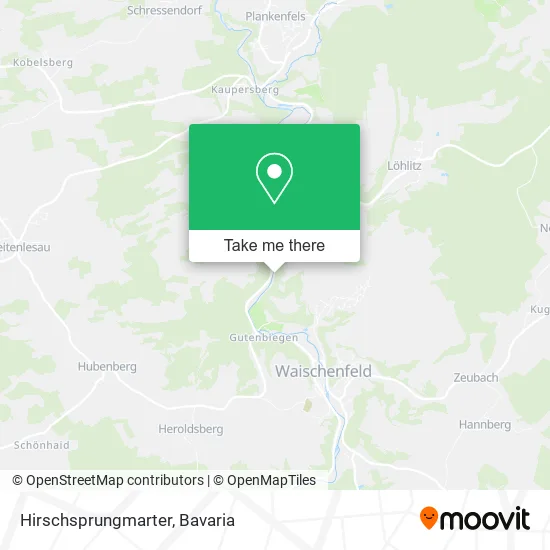 Карта Hirschsprungmarter