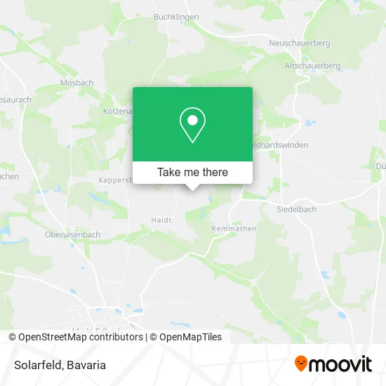 Карта Solarfeld