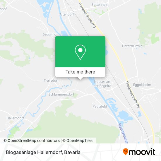 Карта Biogasanlage Hallerndorf