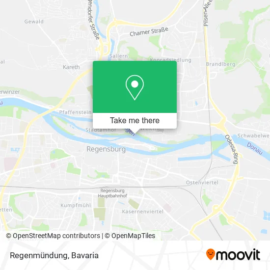 Карта Regenmündung