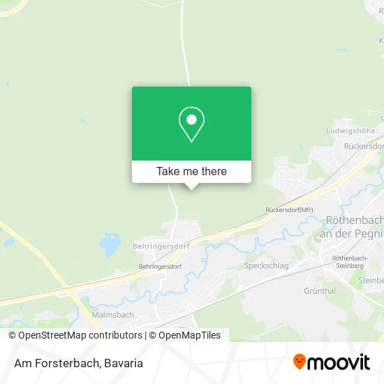 Карта Am Forsterbach