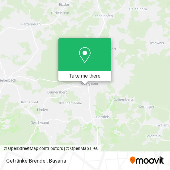 Карта Getränke Brendel