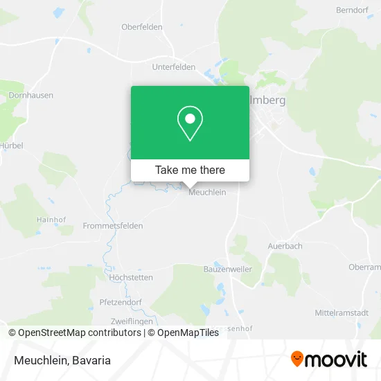 Карта Meuchlein