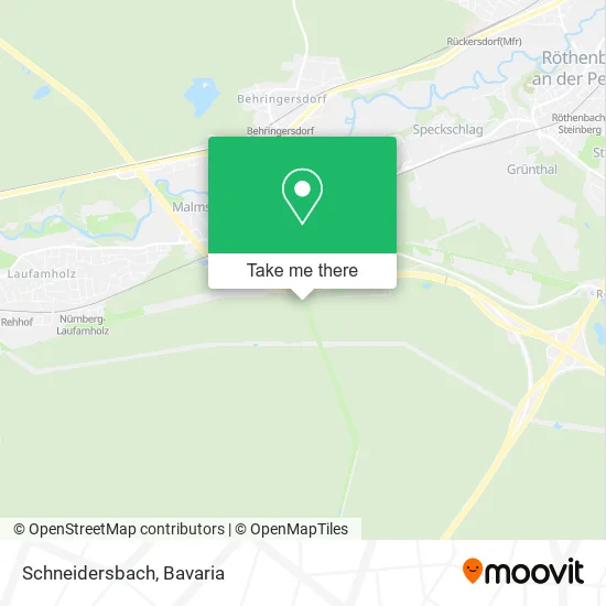 Карта Schneidersbach