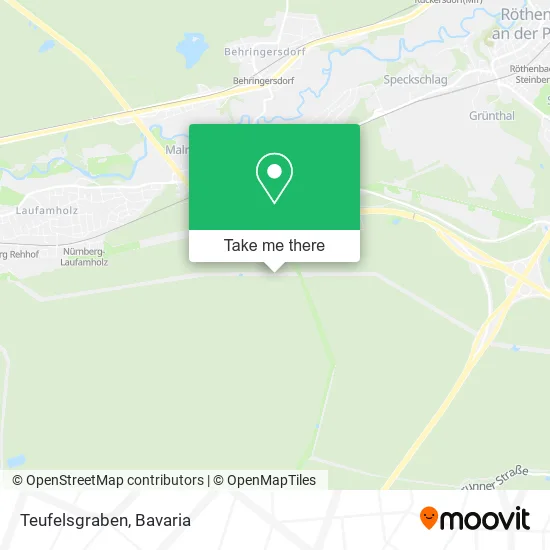 Карта Teufelsgraben