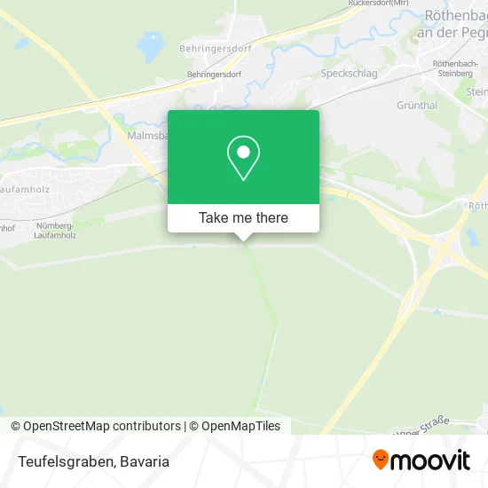 Карта Teufelsgraben