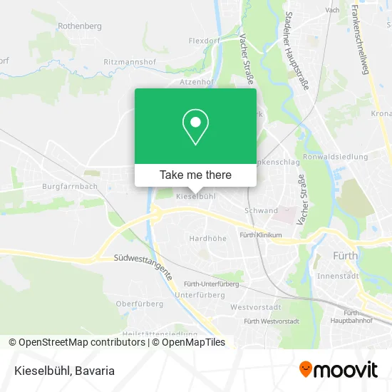 Карта Kieselbühl