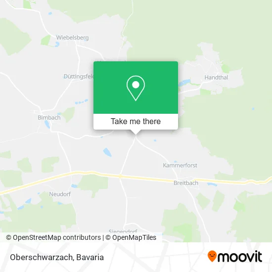 Карта Oberschwarzach