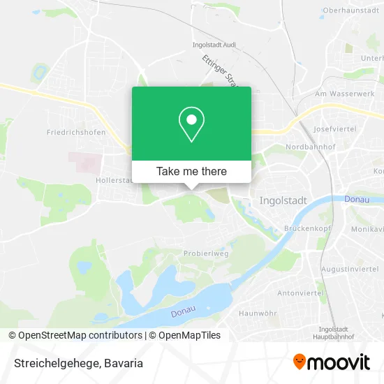 Карта Streichelgehege