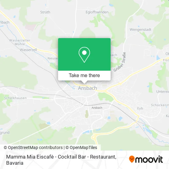 Карта Mamma Mia Eiscafè - Cocktail Bar - Restaurant