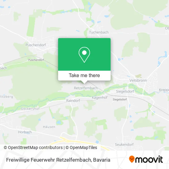 Карта Freiwillige Feuerwehr Retzelfembach