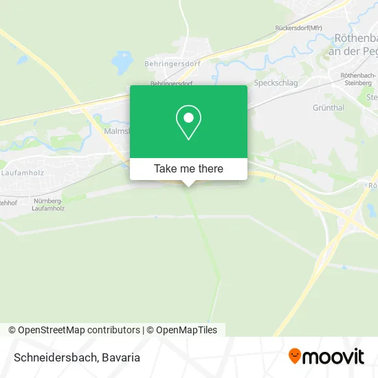 Карта Schneidersbach