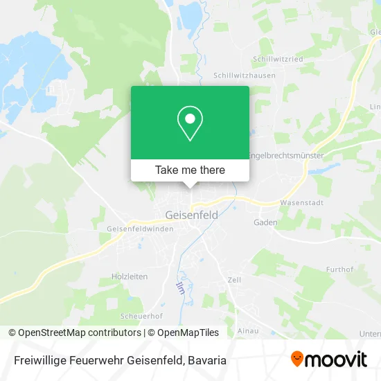 Карта Freiwillige Feuerwehr Geisenfeld