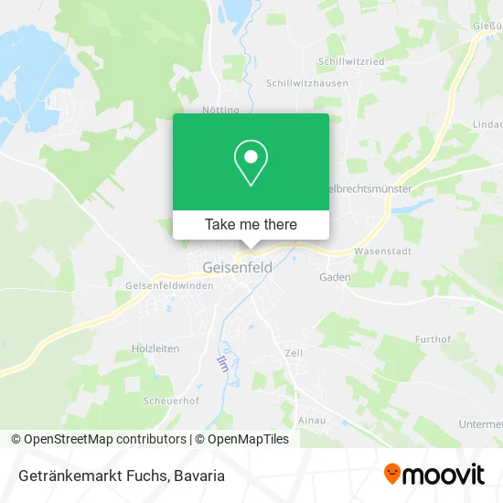 Карта Getränkemarkt Fuchs