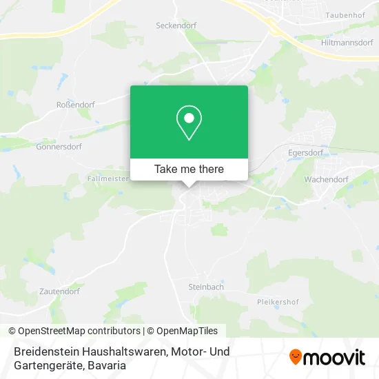 Карта Breidenstein Haushaltswaren, Motor- Und Gartengeräte