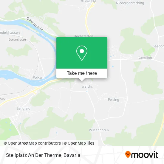 Карта Stellplatz An Der Therme