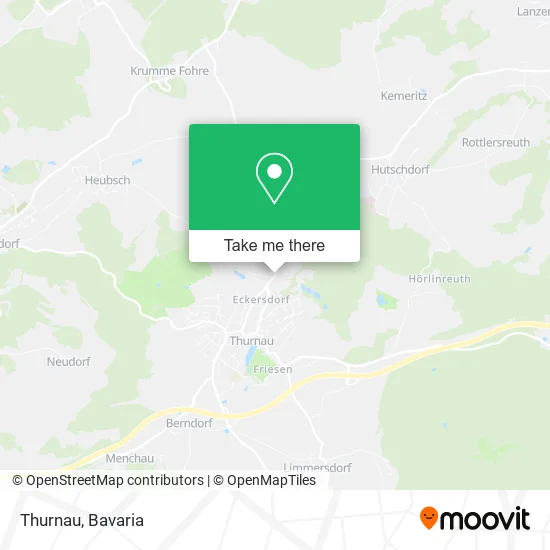 Карта Thurnau