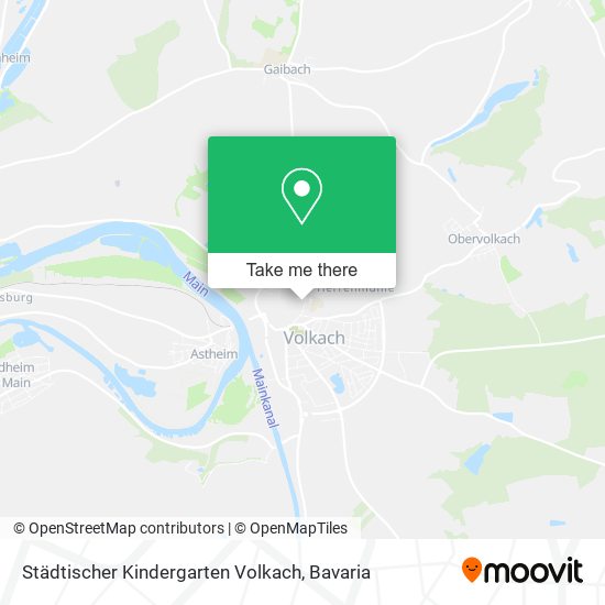 Städtischer Kindergarten Volkach map