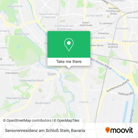 Карта Seniorenresidenz am Schloß Stein