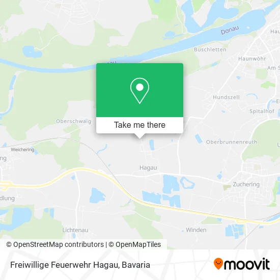 Карта Freiwillige Feuerwehr Hagau