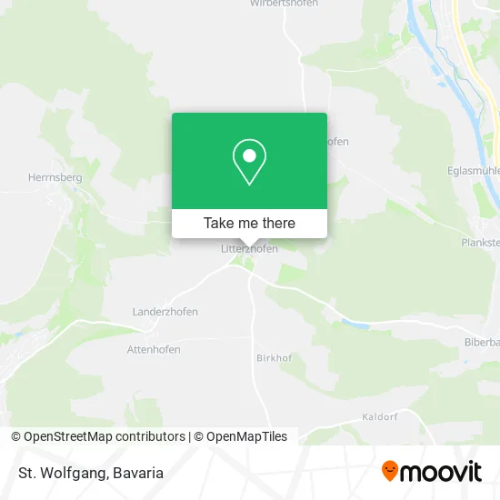 Карта St. Wolfgang