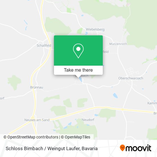 Schloss Bimbach / Weingut Laufer map