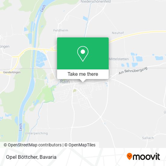 Карта Opel Böttcher