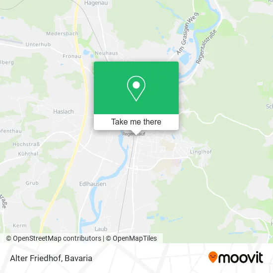 Карта Alter Friedhof