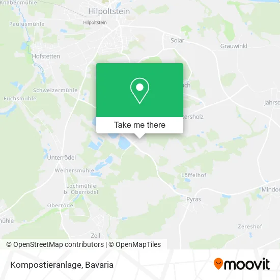 Карта Kompostieranlage