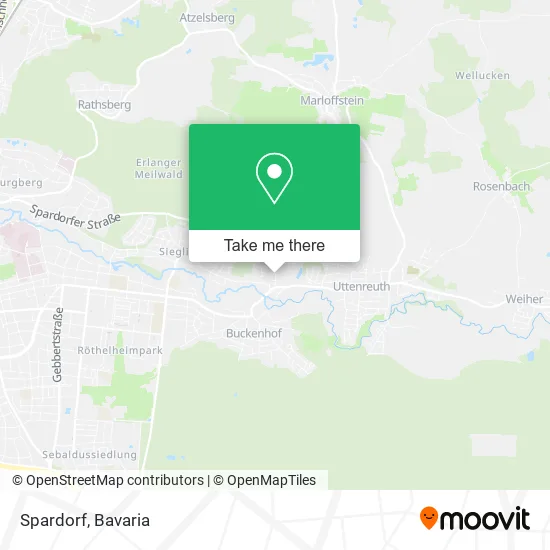 Карта Spardorf