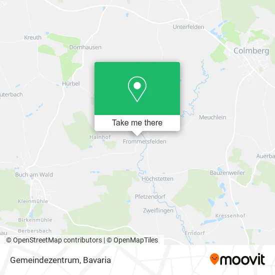 Карта Gemeindezentrum