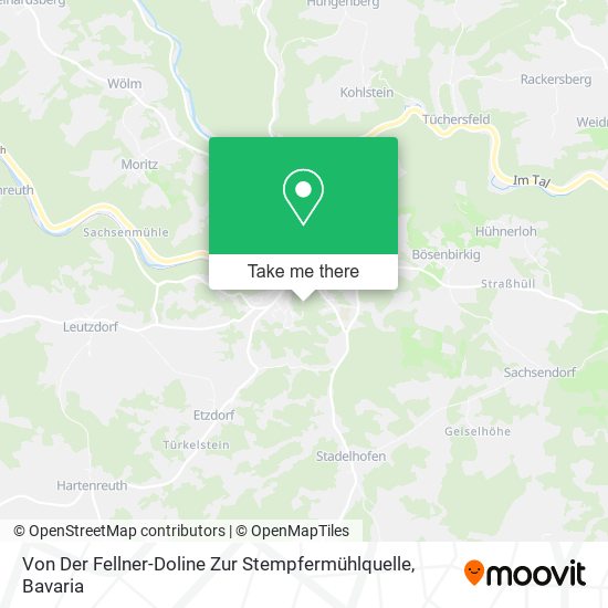 Von Der Fellner-Doline Zur Stempfermühlquelle map