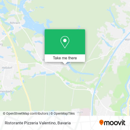 Ristorante Pizzeria Valentino map