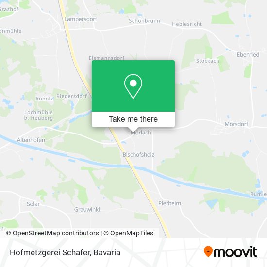Hofmetzgerei Schäfer map