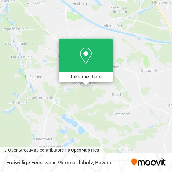 Карта Freiwillige Feuerwehr Marquardsholz