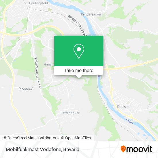 Карта Mobilfunkmast Vodafone