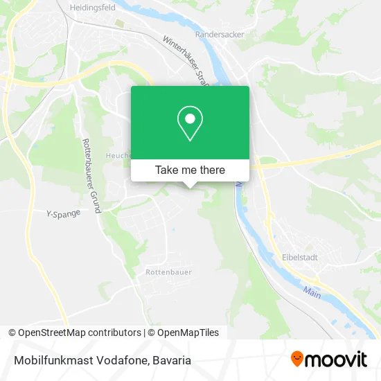 Карта Mobilfunkmast Vodafone