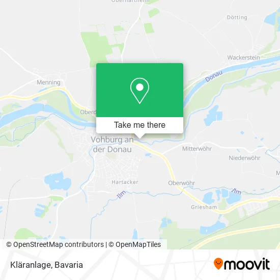 Карта Kläranlage