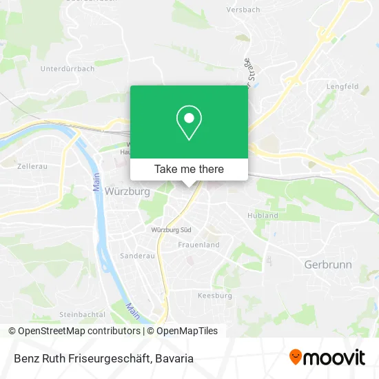 Карта Benz Ruth Friseurgeschäft