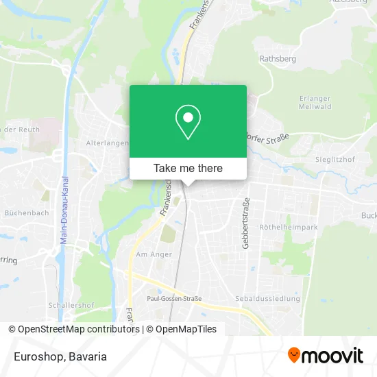 Карта Euroshop