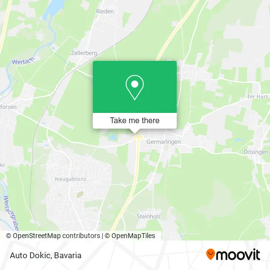 Карта Auto Dokic