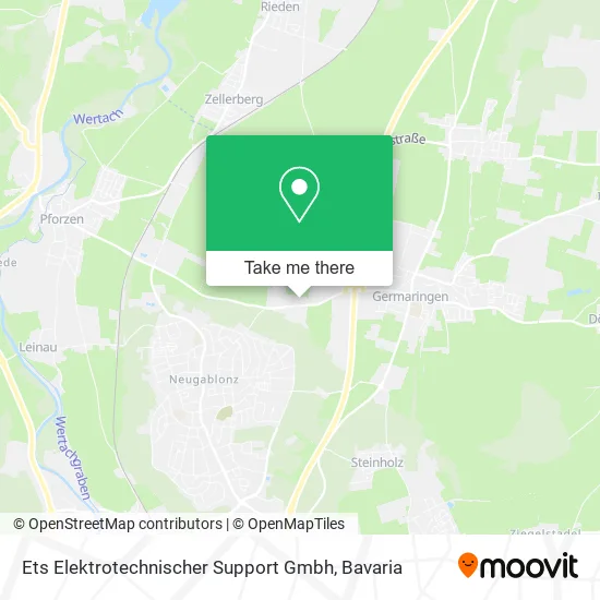 Карта Ets Elektrotechnischer Support Gmbh