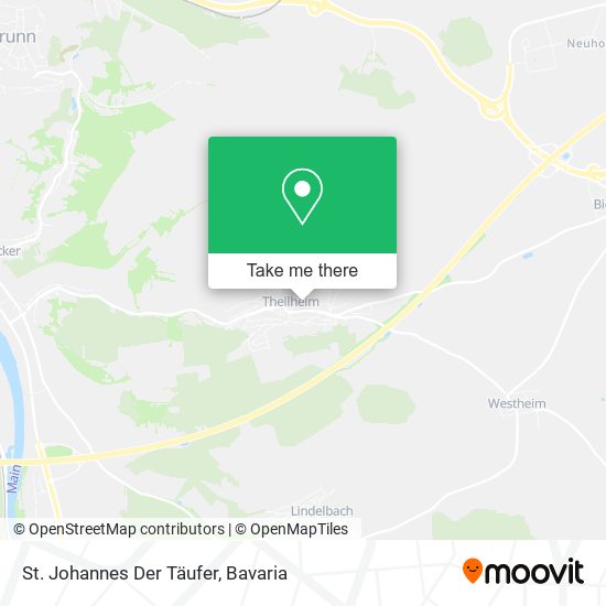 St. Johannes Der Täufer map
